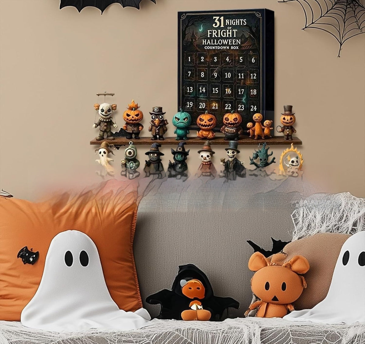 Halloween Countdown Box with Doll