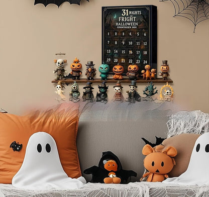 Halloween Countdown Box with Doll