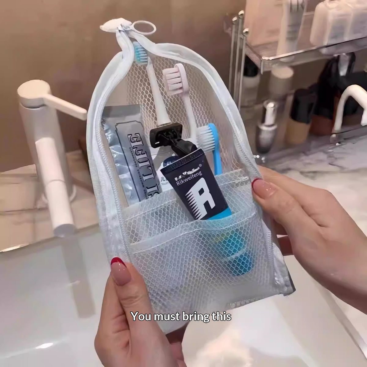 Toothbrush Storage Bag