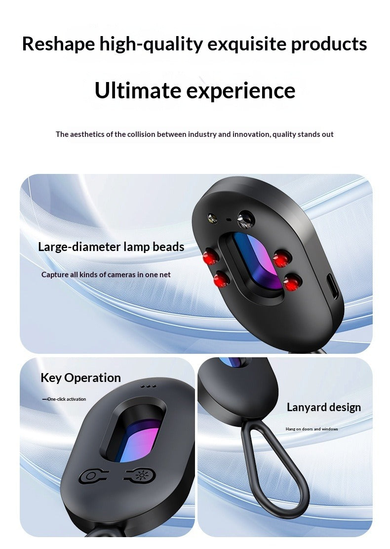 Smart Infrared Hidden Camera Detector for Travel