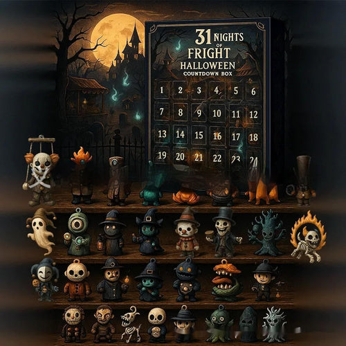 Halloween Countdown Box with Doll